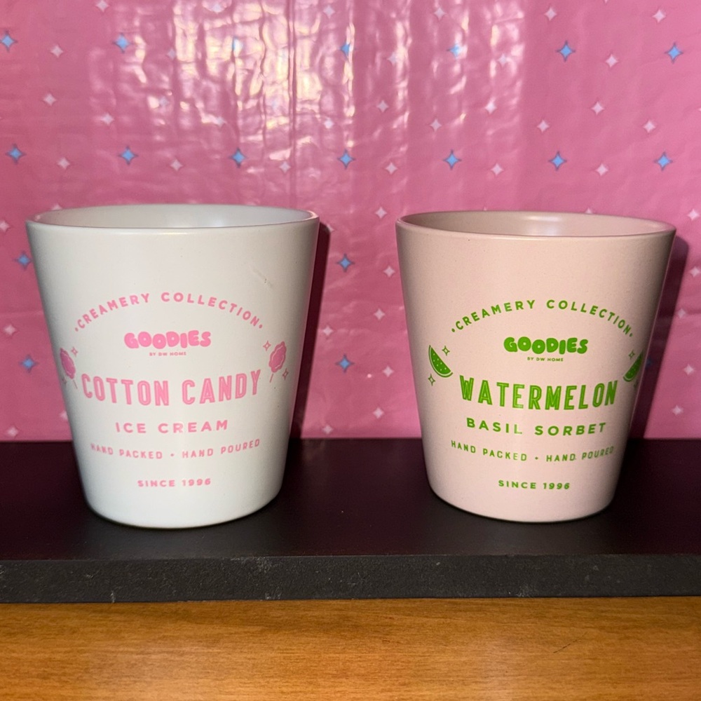Set of 2 Goodies Creamery Collections Candles